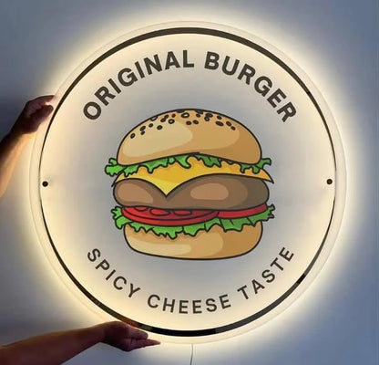 Caligroove Bold Round Sign – White Edition